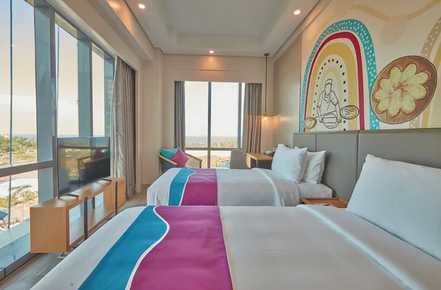 غرفة ركنية ديلوكس بسريرين منفصلين، Mercure Mactan Cebu 4/5
