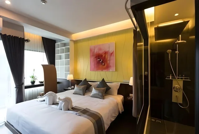 جناح بسرير مزدوج مع أريكة، Vulcano Hotel Chiang Mai 2/2