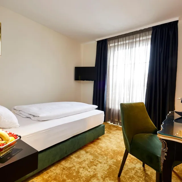 غرفة كلاسيكية مفردة، Das Carls Hotel 2/5