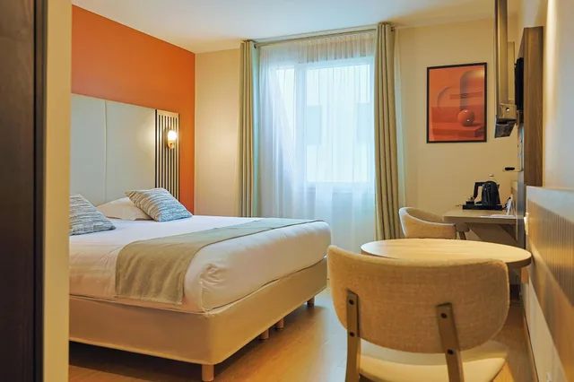 غرفة كومفورت بسرير مزدوج أو سريرين منفصلين، Seven Urban Suites Nantes Centre 5/8