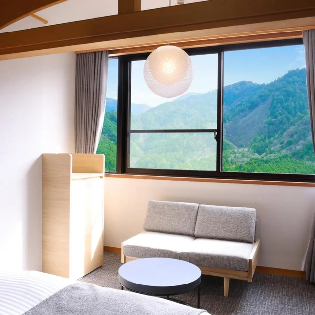 Interior, Japanese, Superior, Twin Beds, Indoor Bath, Hotel Kisoji 8/8