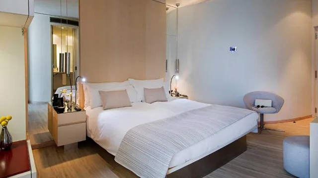 غرفة ديلوكس مفردة بسرير كوين، Cram Hotel 6/10