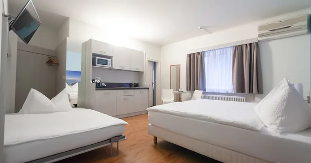 Studio, Double and Twin Beds, Kitchenette, Acquarello Swiss Quality Hotel 1/5