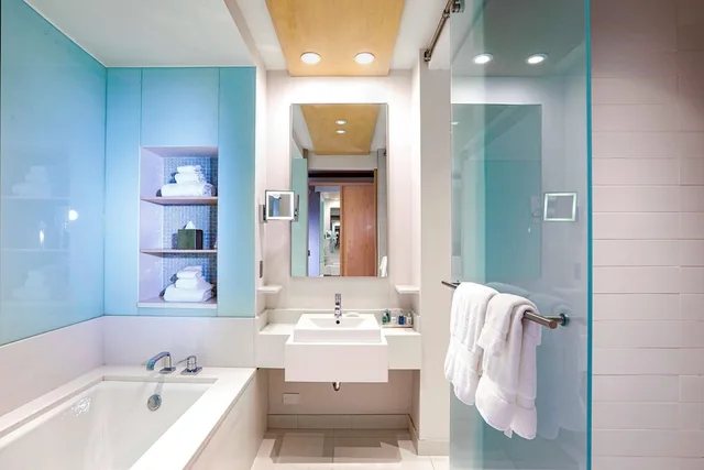 غرفة بريميوم ركنية بسرير كينج بشرفة، Radisson Blu Aqua Hotel, Chicago 9/10