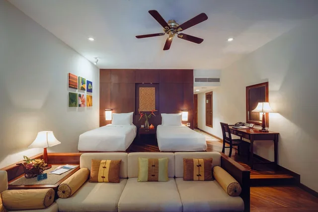 جناح استوديو بسريرين منفصلين بإطلالة على البحر، Furama Resort Da Nang 1/3