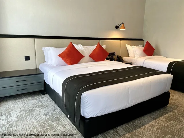 غرفة عائلية بسرير كوين وسرير فردي، Stanton Hotel 1/6