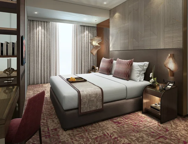 استوديو بريميير بسريرين منفصلين، Somerset Central Salcedo Makati 2/3