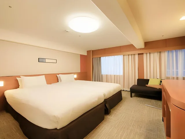 Hollywood, Type A, Twin Beds, Richmond Hotel Higashi Osaka 1/2