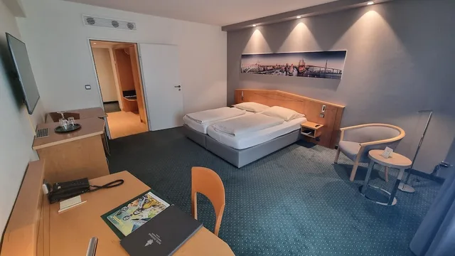شقة بسرير مزدوج، Hotel Panorama Hamburg-Harburg 3/6