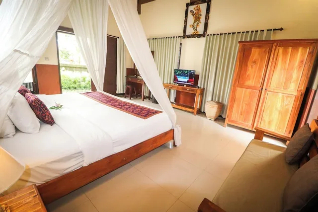 فيلا بسرير كينج، Villa Jj And Spa Ubud 8/10