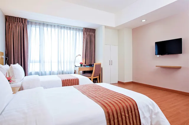 استوديو ديلوكس بسريرين منفصلين، One Pacific Place Serviced Residences 1/2