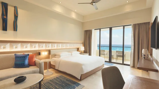 غرفة بسرير مزدوج بإطلالة، HYATT ZIVA CANCUN 1/1