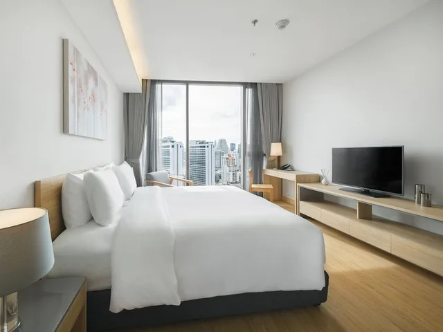 شقة تنفيذية بسرير كينج بغرفة نوم واحدة، Oakwood Suites Bangkok 3/4