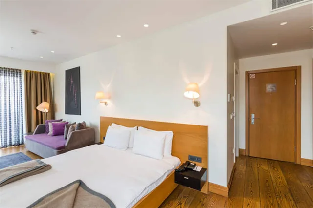 غرفة ديلوكس بسرير كينج مع أريكة، Misafir Suites 8 Istanbul. 2/10