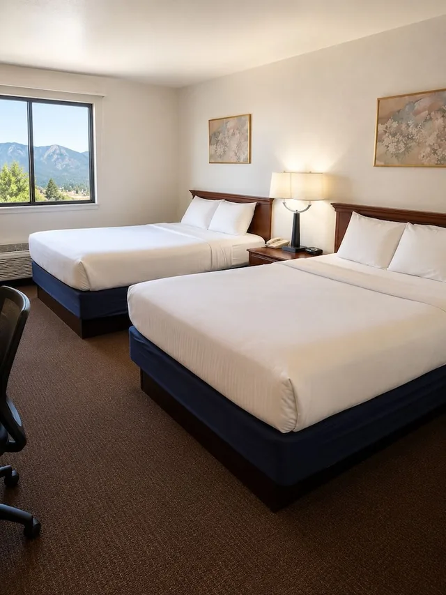 Room, 2 Queen Beds, Days Inn by Wyndham Lake Point 2/10