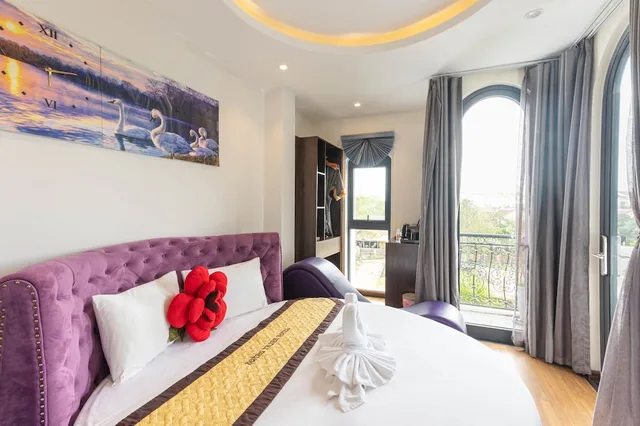 غرفة بسرير مزدوج، Hoang Trinh Hotel 1/8