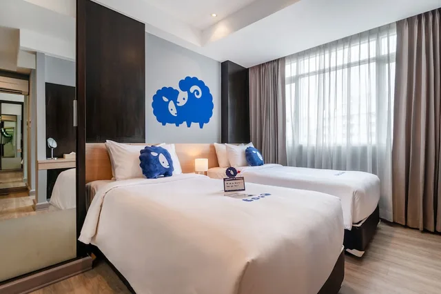 غرفة قياسية بسريرين منفصلين، Kokotel Bangkok Dheva Thonglor 4/10