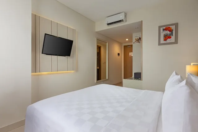 غرفة ديلوكس بسرير كينج، Swiss Belinn Gajah Mada 2/3