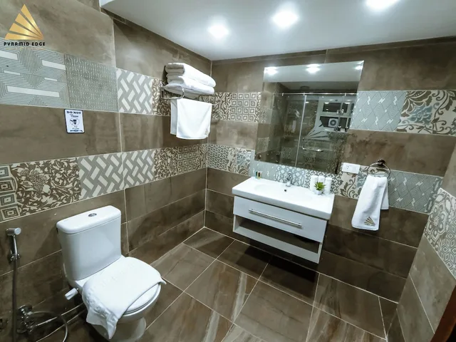 Deluxe, Twin Beds, Pyramids View، Pyramid Edge Hotel 4/4