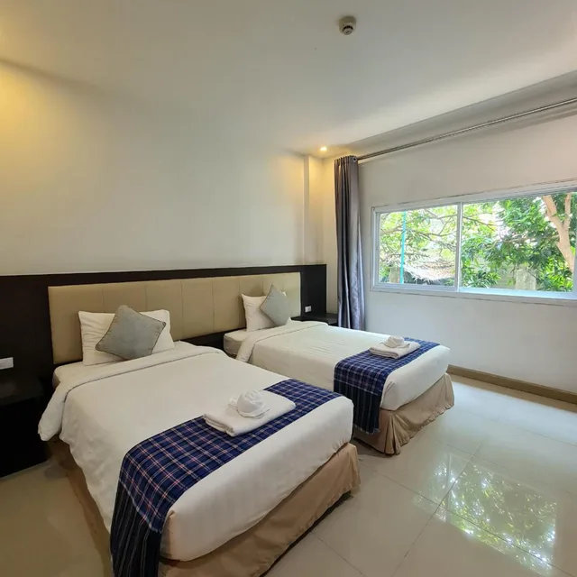 غرفة سوبيريور بسرير فردي، Bualinn Resort Nongkhai 4/8