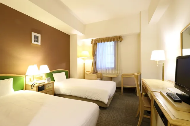 غرفة بسريرين منفصلين، Smile Hotel Nagoya Shinkansenguchi 1/2