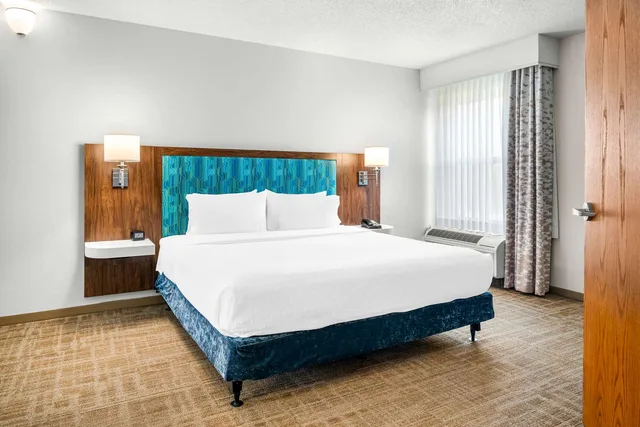 غرفة ديلوكس بسرير كينج مع أريكة، Hampton Inn Grand Rapids North 1/1