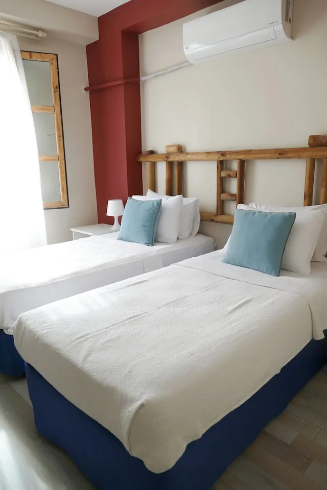 غرفة قياسية بسريرين منفصلين، World City Alacati Hotel 3/7