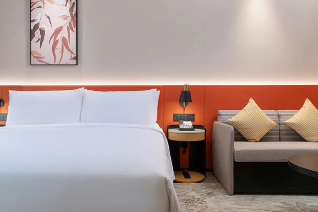 غرفة بسرير كينج، Hilton Garden Inn Beijing Huaxiang Tiantan Hospital 4/4