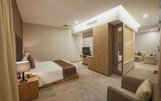 جناح تنفيذي بسرير كينج، Muong Thanh Grand Saigon Centre Hotel 8/10