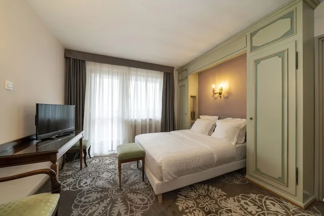 غرفة كومفورت بسريرين منفصلين بشرفة، Hotel Munsch 4/9