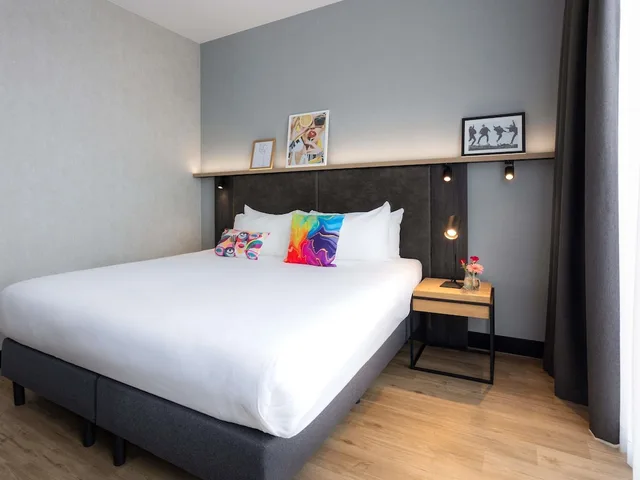غرفة ديلوكس بسرير مزدوج بشرفة، Ibis Styles Den Haag Scheveningen 1/10