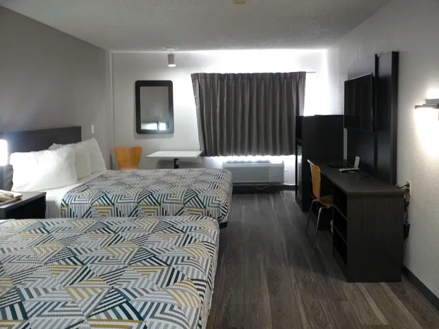 غرفة بسريرين كوين لغير المدخنين، Motel6 Winslow, AZ 8/10