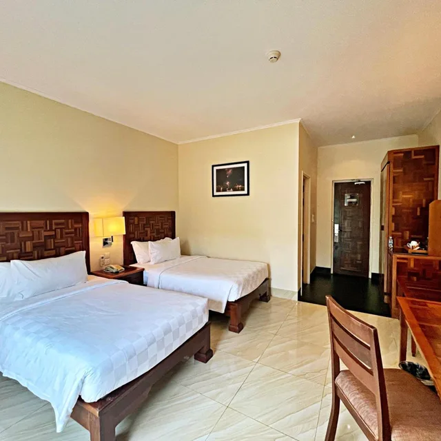 غرفة سوبيريور بسرير فردي بإطلالة على الحديقة، Sokha Palace Siem Reap Hotel 3/9