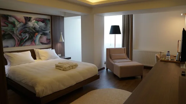 غرفة ديلوكس بسرير كوين بإطلالة على المدينة بغرفة نوم واحدة، Tn&Co Hotel 1/3