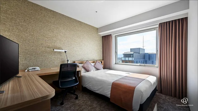 Semi Room, Business, Standard, Double Bed, Smoking، Daiwa Roynet Hotel Kyoto Hachijoguchi 1/1