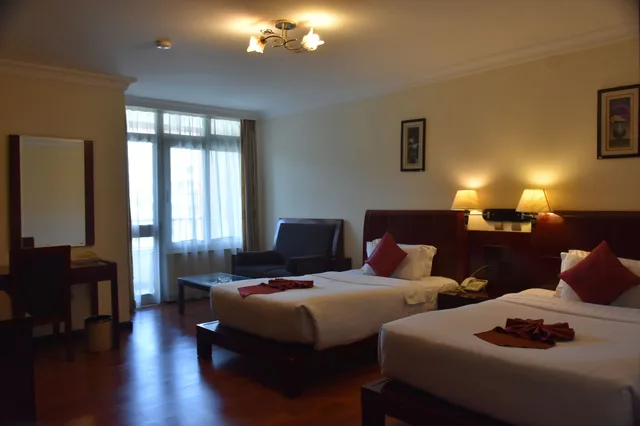 غرفة كومفورت بسريرين منفصلين بشرفة، Kaleb Hotel 1/5