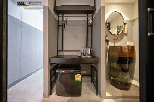 غرفة بسريرين منفصلين بحمام خاص، Talakkia Boutique Hotel 4/4