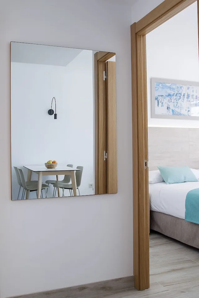 شقة بريميوم بأربعة أسرّة بإطلالة على المسبح بغرفتي نوم مع أريكة، Aparthotel Cye Holiday Centre 6/8