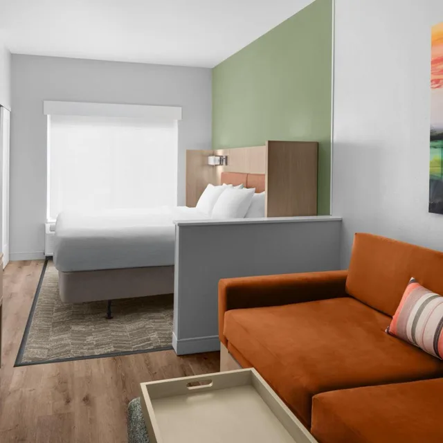 جناح بسرير كينج مع سرير سحّاب إضافي مع أريكة لذوي الإعاقة، Springhill Suites Pinehurst Southern Pines 1/4