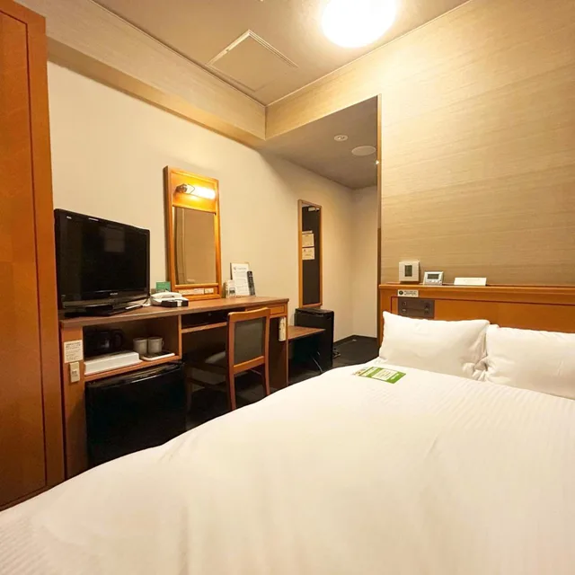 غرفة صغيرة مزدوجة، Hotel Route Inn Nagoya Higashi Betsuin 3/4
