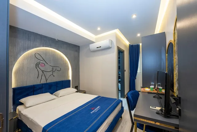 غرفة ديلوكس بسرير مزدوج بغرفة نوم واحدة، Paradise Airport Hotel 4/8