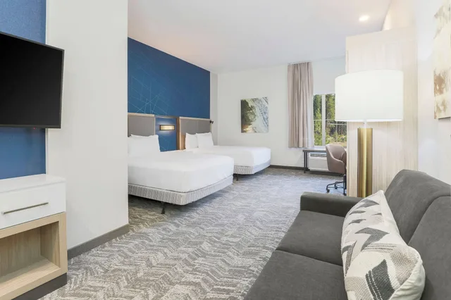 جناح استوديو بسريرين كوين، SpringHill Suites by Marriott Truckee Lake Tahoe 2/10