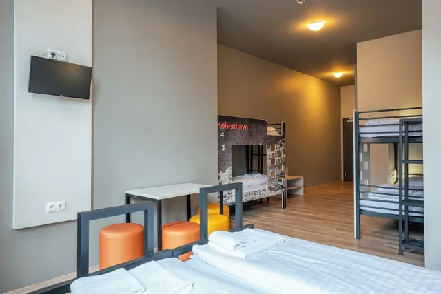 سكن مشترك مختلط بستة أسرّة، A&O Copenhagen Norrebro 1/8