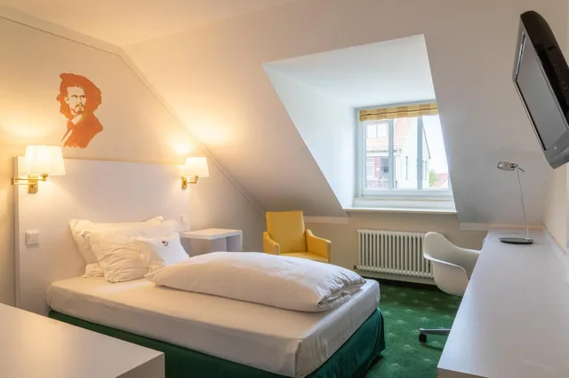 غرفة كومفورت مفردة، Hotel Konig Ludwig Ii 1/5