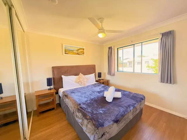 شقة بسرير كوين بغرفة نوم واحدة، Karana Palms Self Contained Apartments 4/10