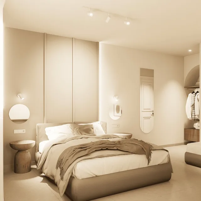 Artist, Deluxe, 1 Double and 1 Single Bed، Nami Hotel & Suites 5/10