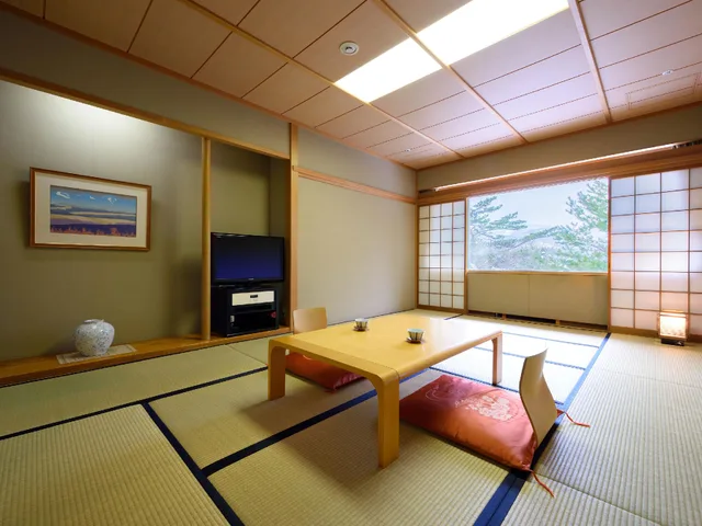 غرفة يابانية، Urabandai Lake Resort 2/2