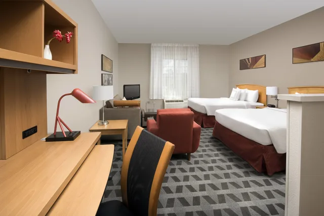 studio, multiple beds، TownePlace Suites by Marriott Albuquerque Airport 2/10