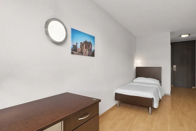 غرفة اقتصادية مفردة، Neuchatel City Hotel 3/8
