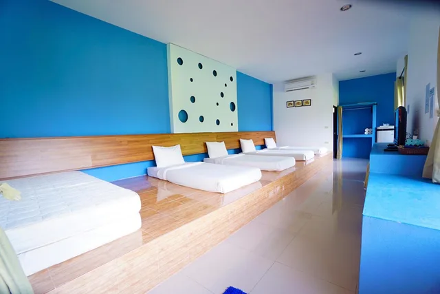 غرفة قياسية بسريرين منفصلين، AURORA RESORT KANCHANABURI 3/5